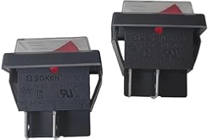 TSNUPGOHXW RK1-01 SOKEN Waterproof Rocker Switch ON-OFF DPST Coffee Maker Switch 125/250V 4-pin (2)
