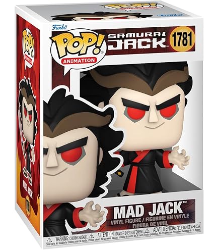 Amazon.com: Funko Pop! Animation: Samurai Jack - Ashi, Multicolor