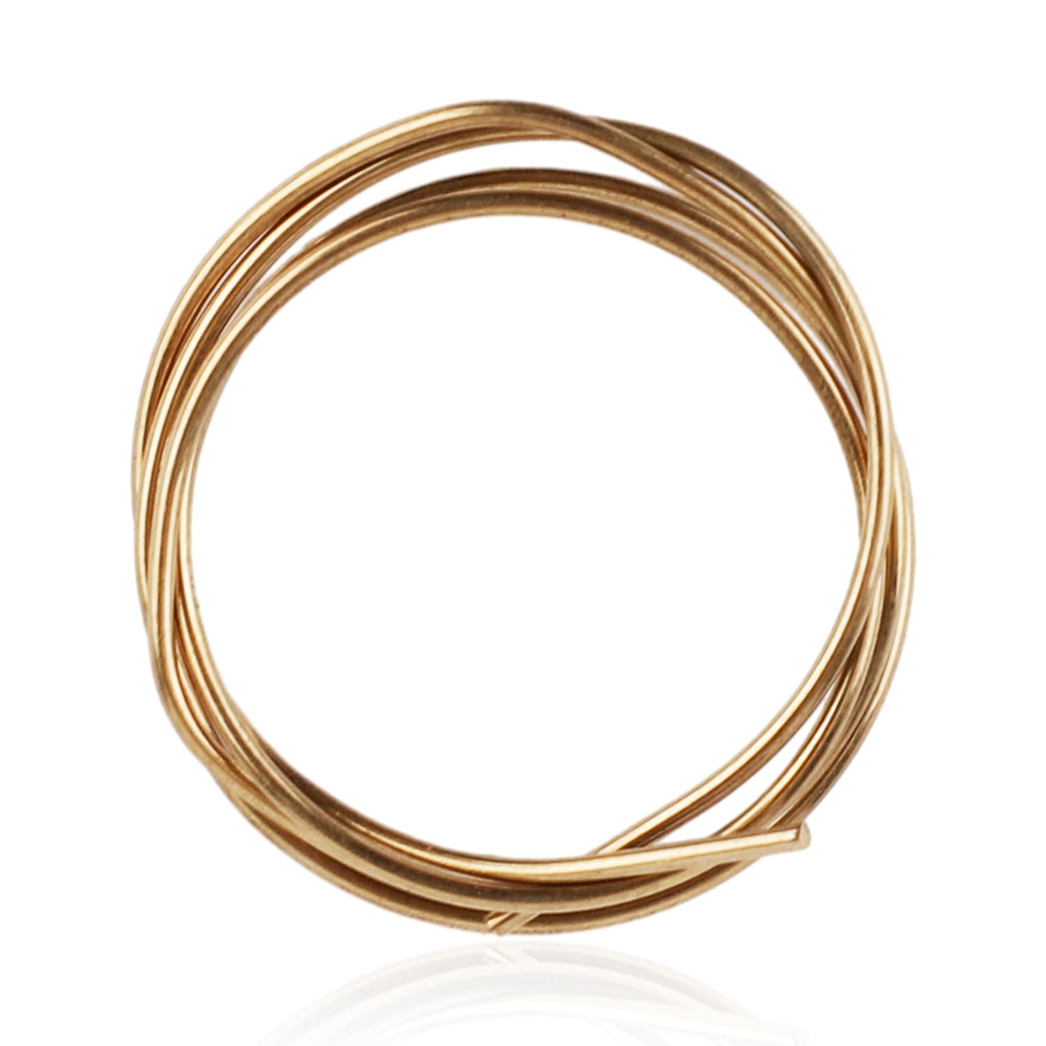 Gold-Plated Alloy Solder Wire for Jewelry Making, 6.3 Inch Long Easy Solder for Jewelry Repair Electronics Plumbing (Melting Temperature 1450°F)