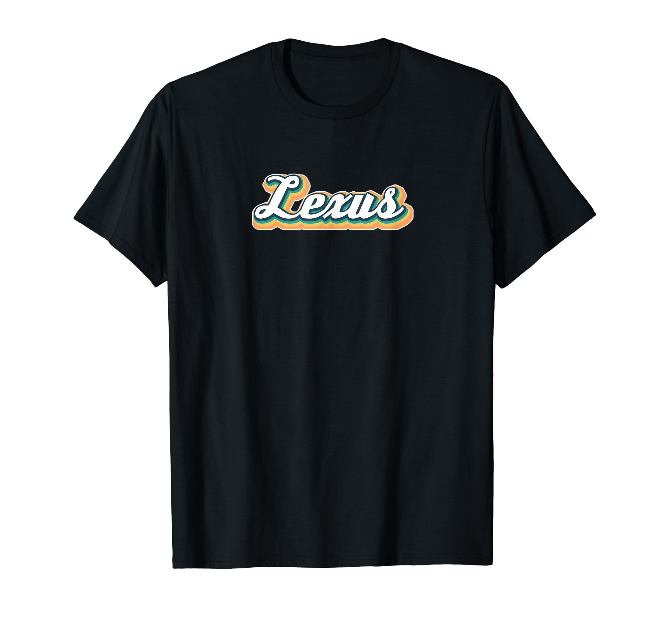 Lexus Retro First Name Vintage Personalized T-Shirt in Oman Whizz