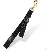 OVOVFANY Scuba BC Fin Holder &amp; Mask Clip with Quick Release Loop Lanyard | Diver Flippers and Mask Keepers with Dive Flag Band Strap for Diving &amp; Fishing Equipments