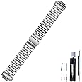 Hijiawee Bands Solid Stainless Steel Metal Strap Replacement for Casio G-shock DW-5600 GWM-5610 DWE-5600 DW-5305 DW9052 GA-110/120 GD-110