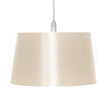Hochwertige Pendelleuchte Hängeleuchte (Creme), IP44 für Innen & Außen, Balkon & Terrasse, Camping, Badezimmer & Sauna, oder 