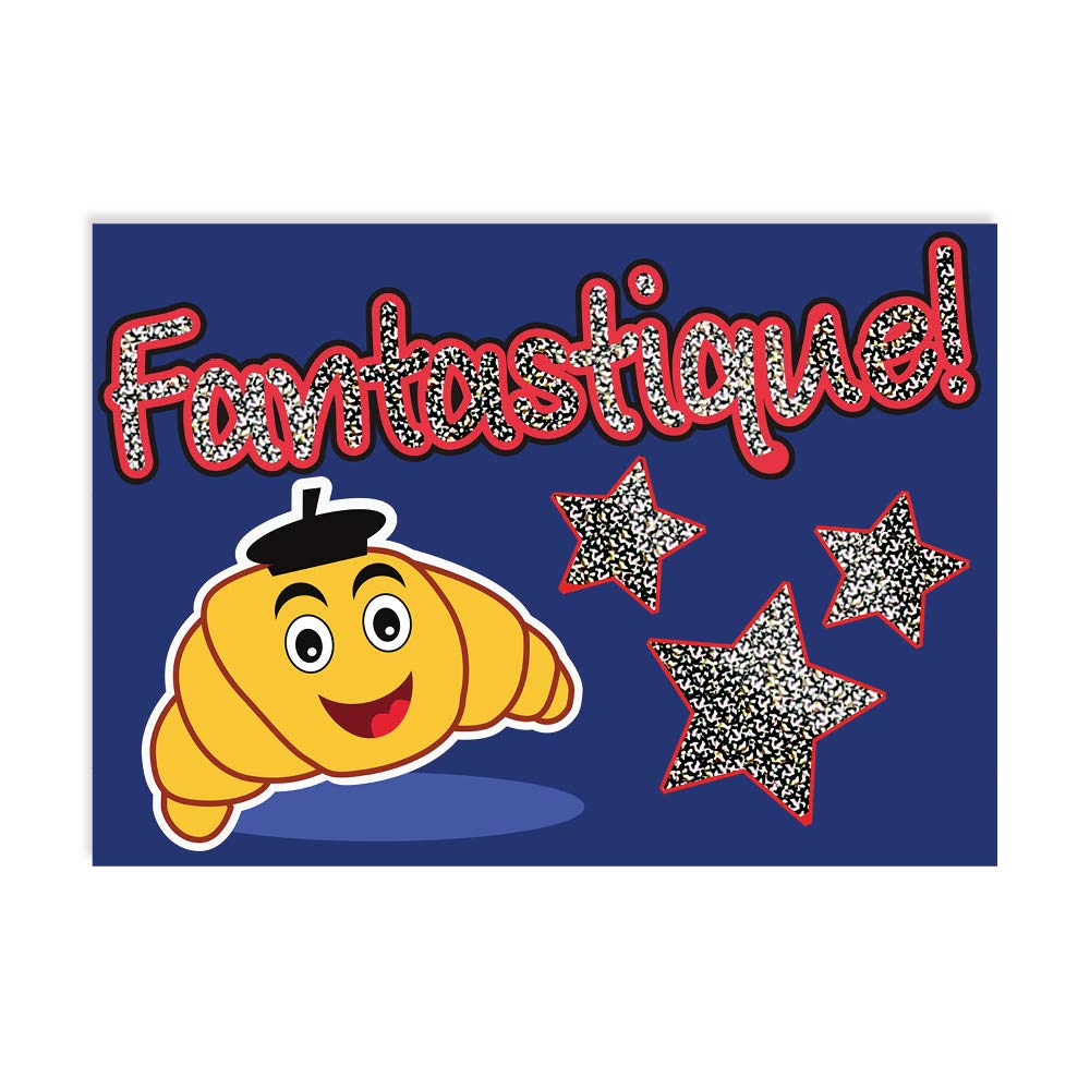 Fantastique French Sparkling Praise Postcards