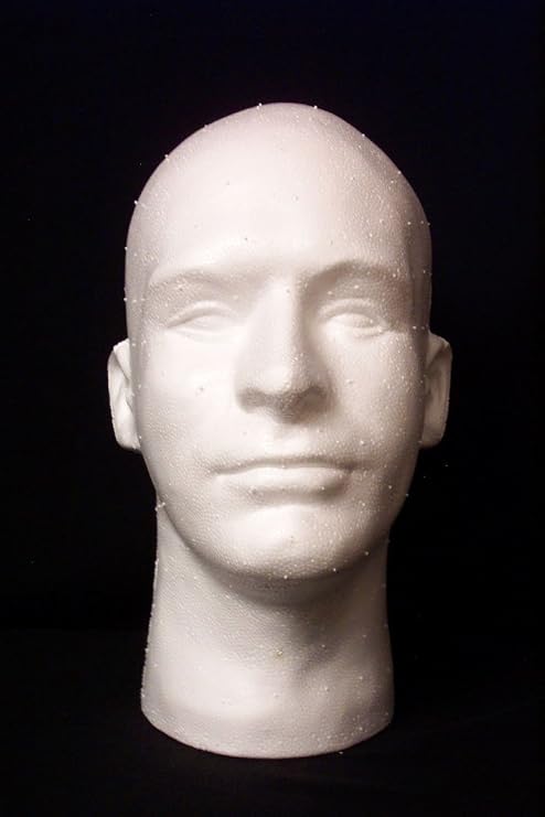 styrofoam head