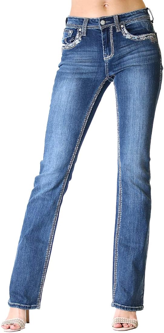 womens jeans with w on back pocket