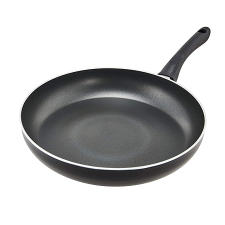 Steinbach Bratpfanne Almus | 32 cm Durchmesser | Aluminium emailliert | Induktion | Antihaftbeschichtung | Pfanne