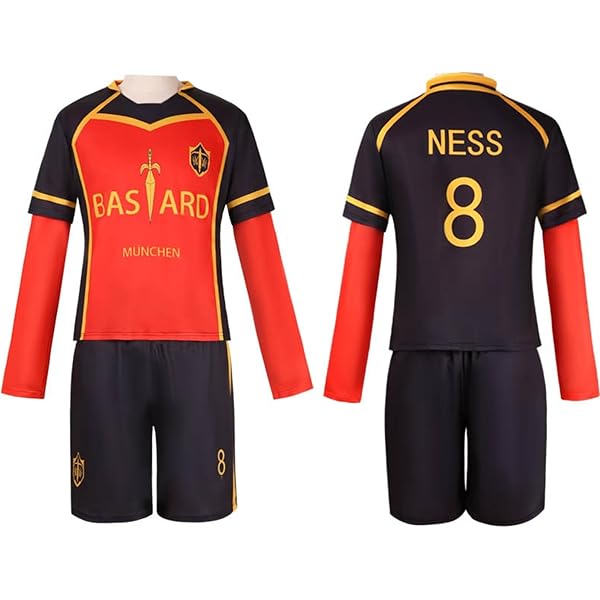 Amazon.com: Isagi Yoichi Cosplay Costume Ness Michael Kaiser