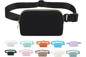 Crossbody Bag for Women with Adjustable Strap，Belt Bag for Woman Fanny Pack Dupes, Waterproof Cross Body Bag for Workout Hiki