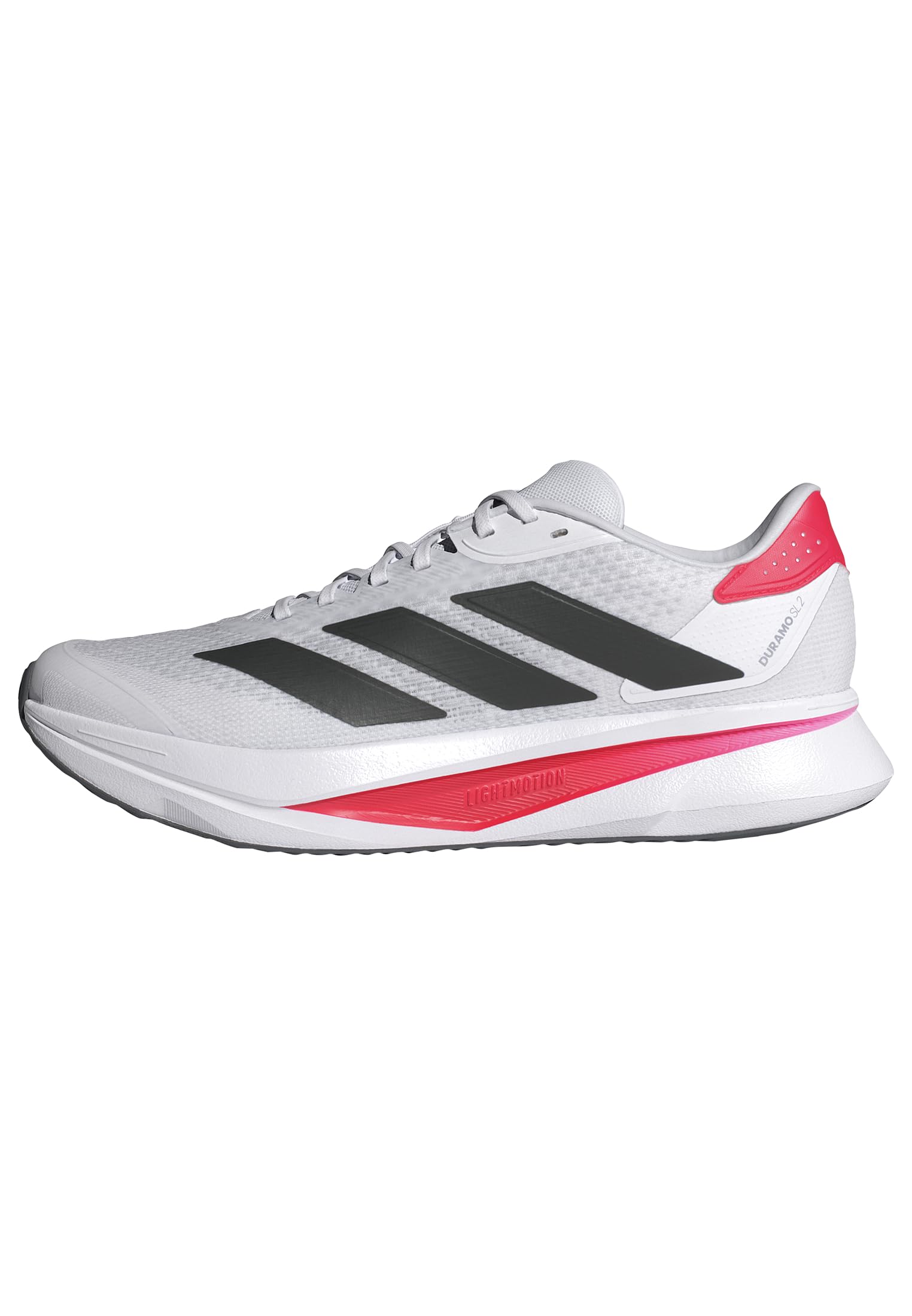 Adidas Men's Duramo SL 2 Running, White/Black/Lucid Red, 10 Image