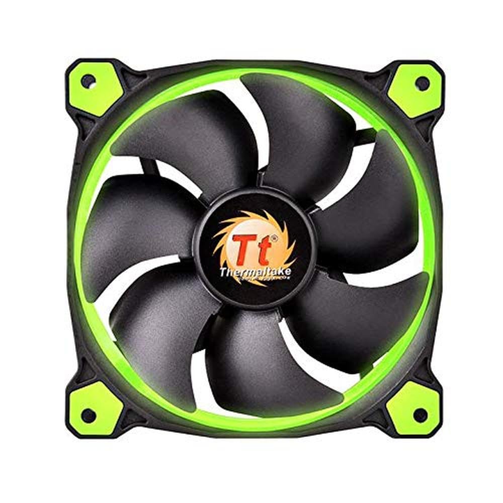 Thermaltake Riing 12 LED Case Fan Black/Green