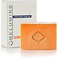 Relumins Triple Glow Bar Soap – Professional Spa Formula – Deep-Cleansing Plant-Based Skincare Bar with Gentle Exfoliation and Skin-Smoothing Benefits – Rich Lather for Daily Use – 135g