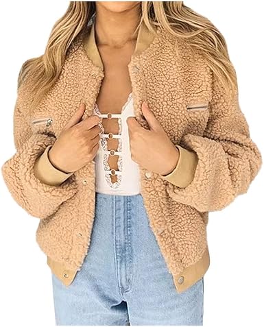 fuzzy short jacket