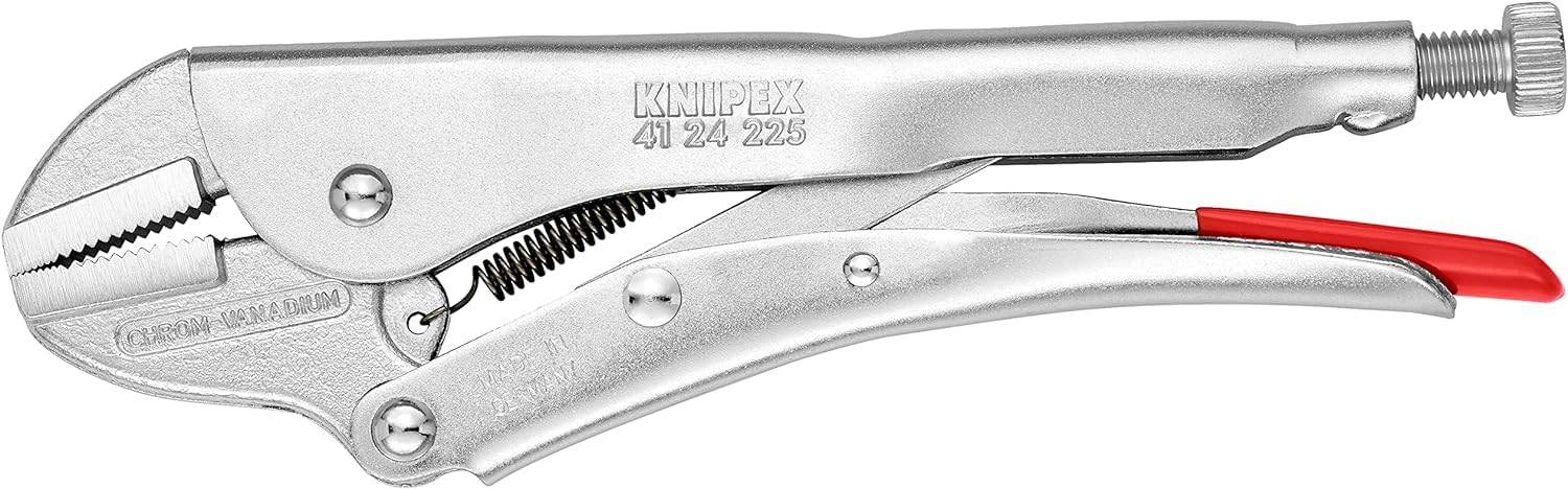 KNIPEX Grip Pliers Galvanized 225 mm, 41 24 225