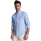 TOMMY HILFIGER Men's Signature Long Sleeve Casual Button Down Shirt in Regular Fit 2025 Collection