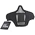 OneTigris faltbare halbe Gesichtsschutz Maske Mesh Maske f&uuml;r Softair Paintball CS