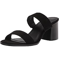Amazon Essentials Women's Two Strap Heeled Slide Sandal