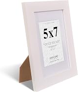 Fabian Clarke London 7x5 Modern White Wooden Frame with 6x4 Mount view 4