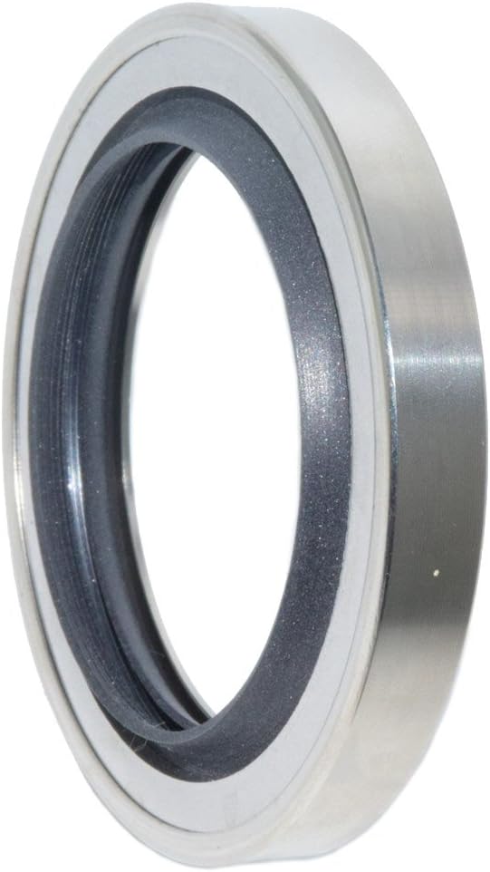 Stainless Steel Shaft Seal with PTFE Double Lips for Rotary Screw Air Compressor (45-62-8 mm)