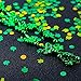 Aneco 100g/5800 Pieces Shamrocks Table Confetti Lucky Round Sequins for Arts and Crafts St. Patrick's Day Saint Patrick Party Favors Decoration Supplies