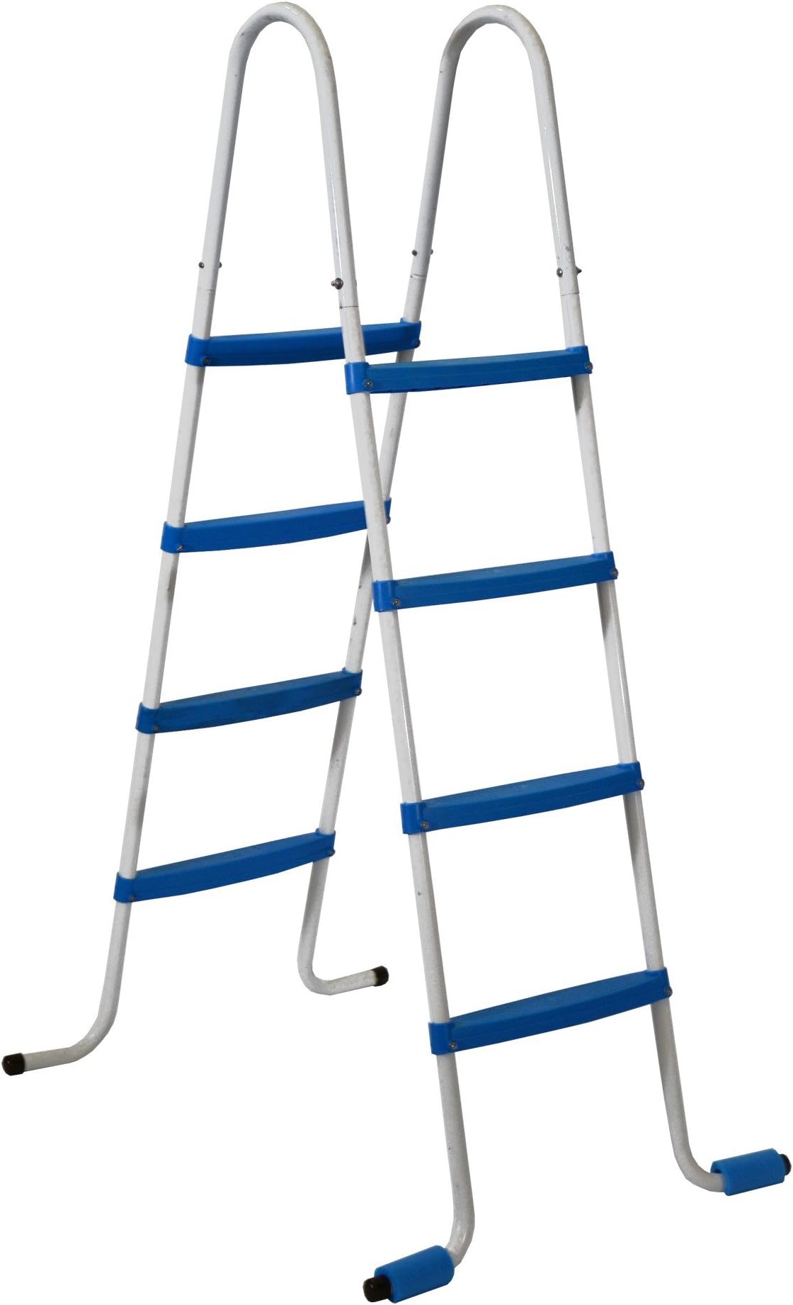 Piscinas Toi 4870 – Ladder with 8 Steps for above-ground Swimming Pools, 82 x 68 x 145 cm, White