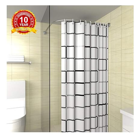 Y Only Angled Shower Curtain Rod Extendable In Stainless Steel Rod