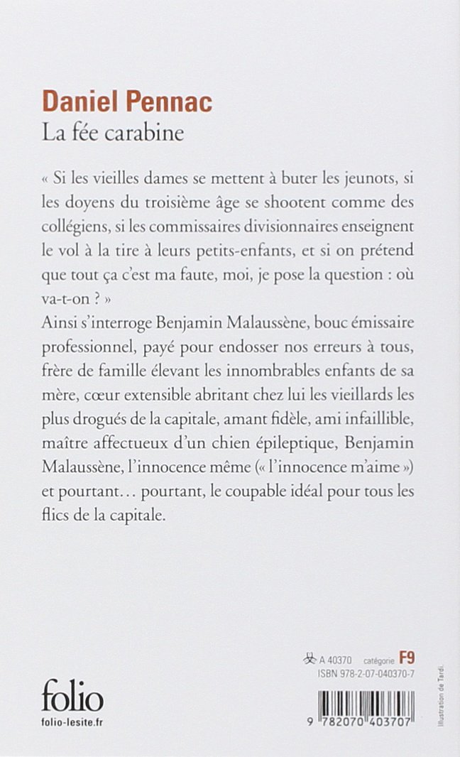 Amazon Fr La Fee Carabine Pennac Daniel Livres