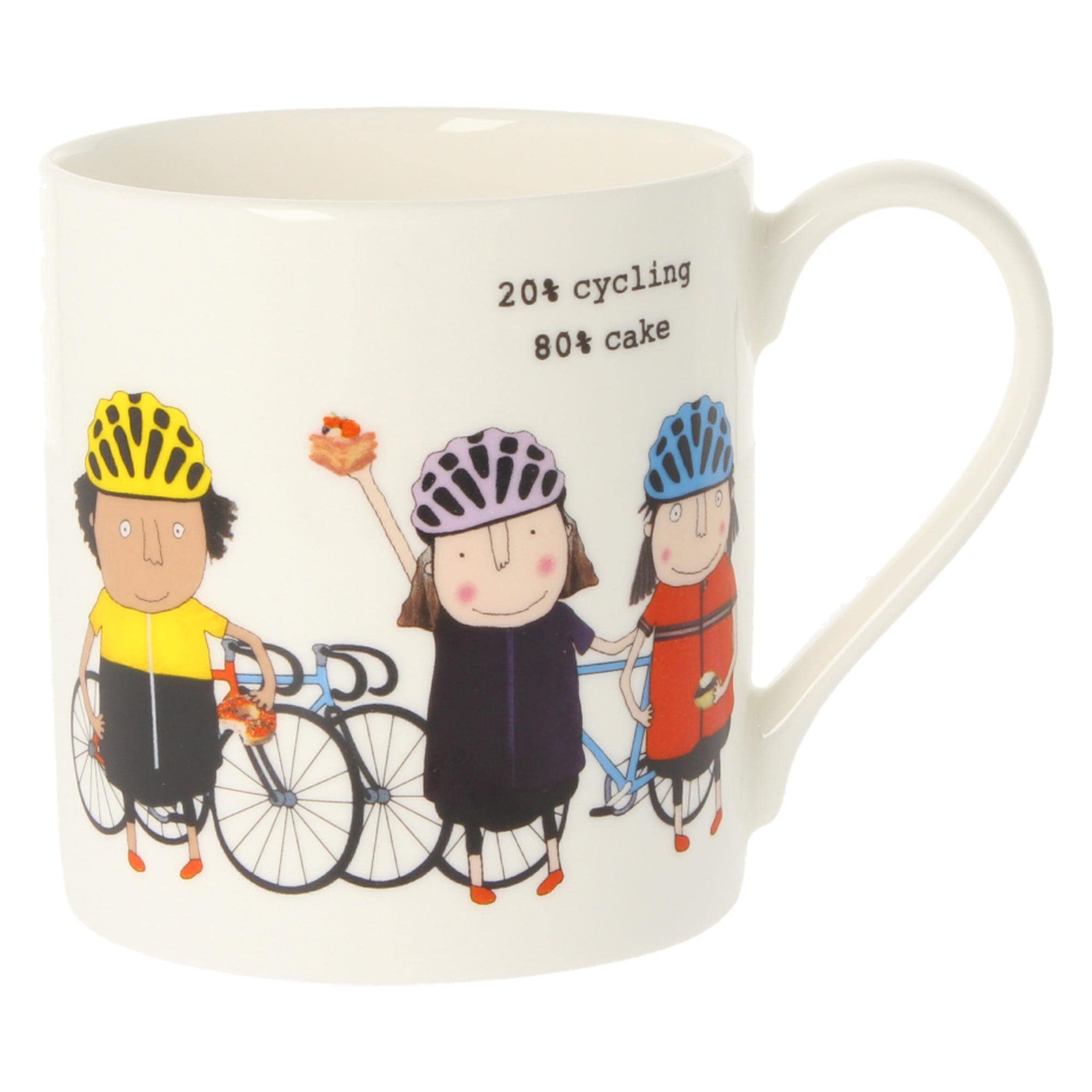Rosie Made A Thing Cycling Cake Bone China Mug Gift Idea Her QRH47 QRH47