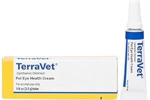 Pet Eye Care Cream for Cats, Dogs, Horses & Birds – 1/8 oz (3.5 g)