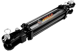 AMRAP HYDRAULICS 2x8 Hydraulic Cylinder - 2 Bore 8 Stroke Double Acting Tie Rod Hydraulic Cylinder 2500 PSI