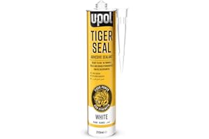 U-Pol Products 0728 White TIGER SEAL Adhesive/Sealant - 310ml Cartridge
