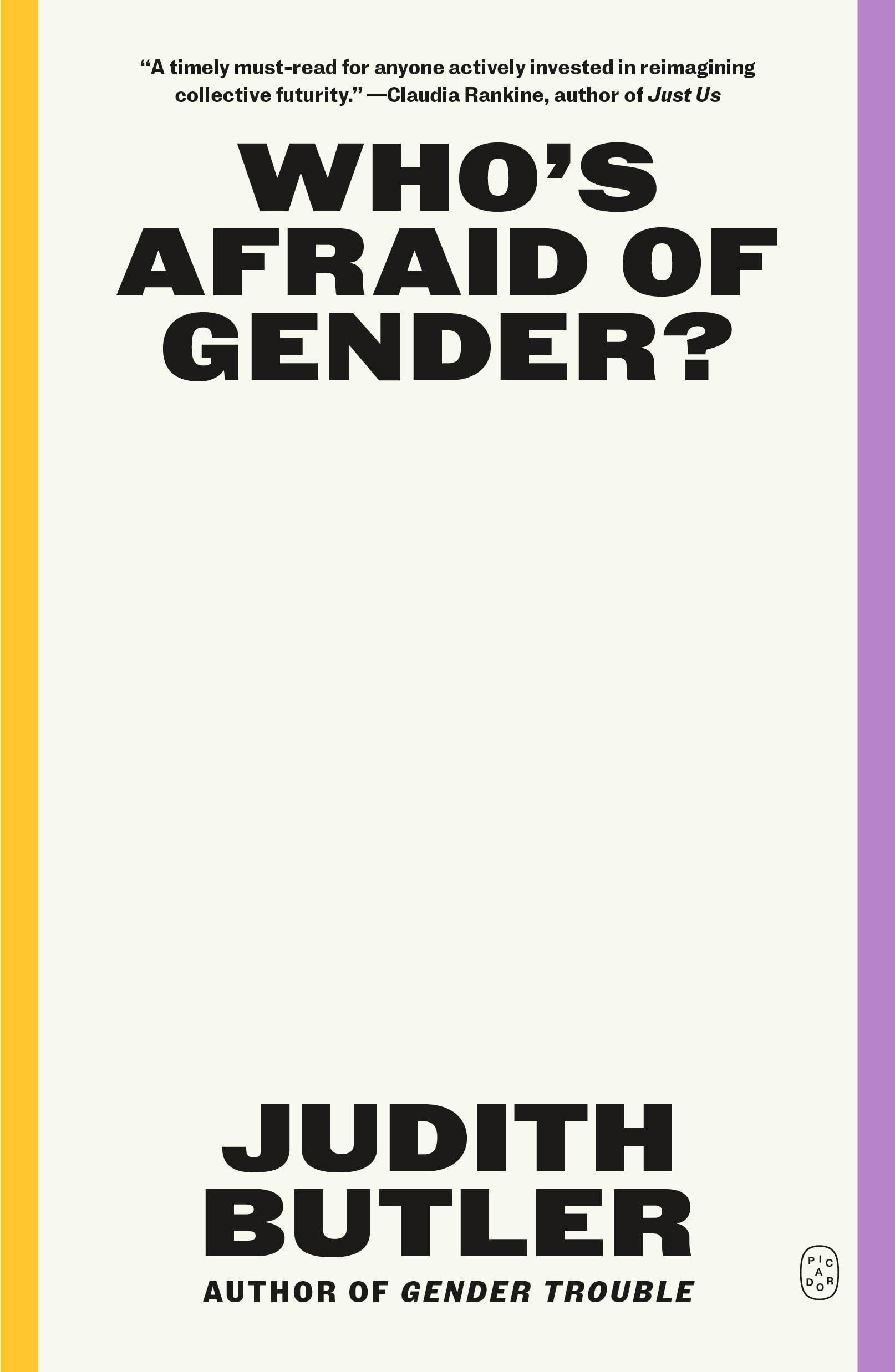 Who's Afraid Of Gender?