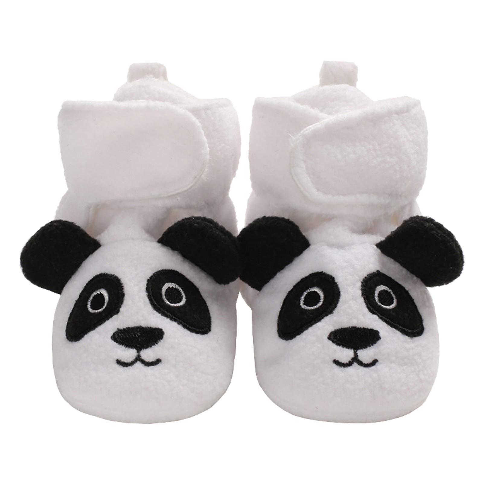 iDzn Baby Girls Boys Cozy Fleece Booties Elephent