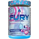 Core Nutritionals Fury V2: Pre-Workout Powder to Maximize Performance in The Gym W/Zum-XR® Caffeine, L-CItruline, and Alpha GPC (40 Scoops) (Fun Sweets™ Blue Raspberry)