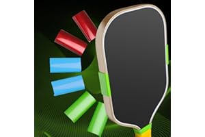 for Pickleball Paddle Weight Adjustment Clip, 5 pcs, Flexible TPU Balance Optimizer, Fits 16mm Paddles - Decorative & Protect