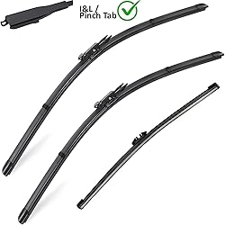 AUTOBOO 28"+28" Windshield Wipers with 15 Inch Rear