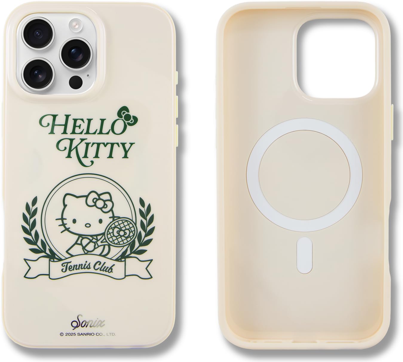 Photo 1 of Sonix x Sanrio Phone Case for iPhone 16 Pro Max | Compatible with MagSafe | 10ft Drop Tested | Hello Kitty Tennis