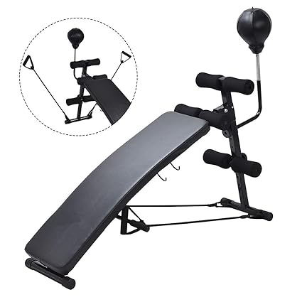 Amazon Com Oldzon Adjustable Incline Curved Excercise Sit Up