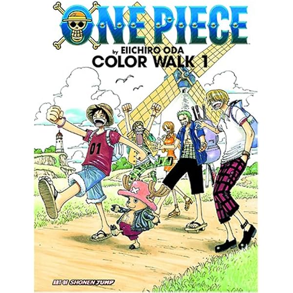One Piece Color Walk Art Book Vol 1 The Art Of Shonen Jump Oda Eiichiro Oda Eiichiro Books Amazon Com