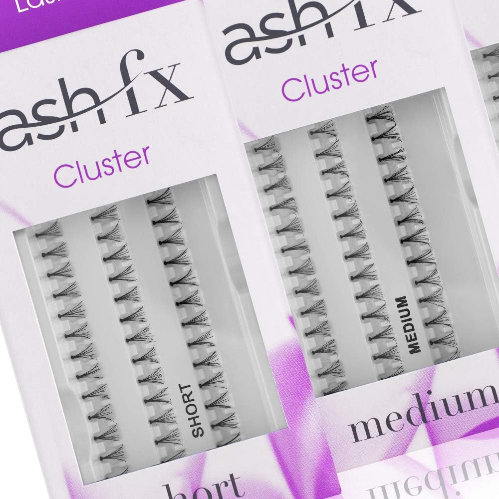 Lash FX Silky Mink Cluster Medium False Eyelash (Black, Individual) - Image 3
