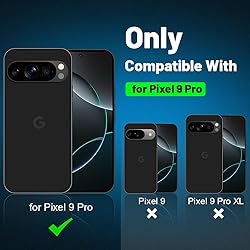 (2+2 Packs) For Google Pixel 9 Pro Privacy Screen