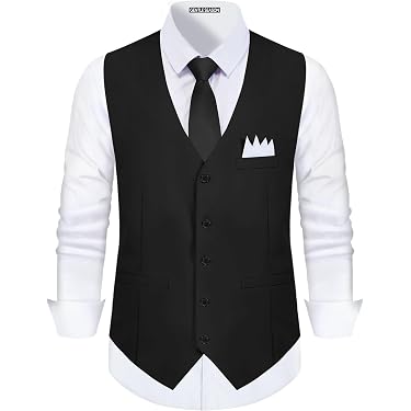 Amazon Best Sellers: Best Men's Suit Vests