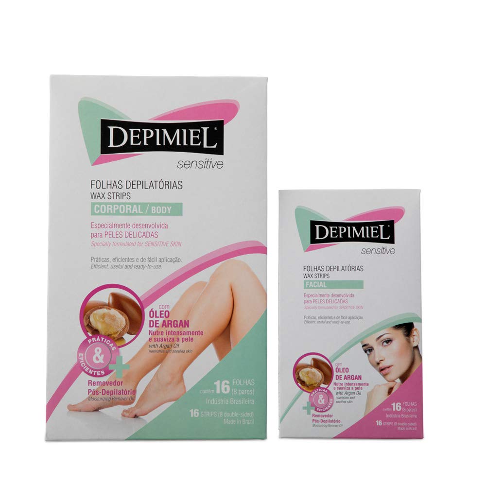 Amazon Com Cold Wax Strips Home Waxing Easy Hair Removal Ready