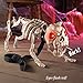 Collections Etc Barking Skeleton Dog Halloween Decoration