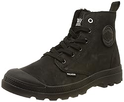 Palladium Men's Hi-Top Sneakers, Black, 10.5 Wide