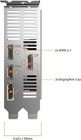 Gigabyte GeForce RTX 3050 OC Low Profile 6GB GDDR6 Graphics Card GV-N3050OC-6GL view 6