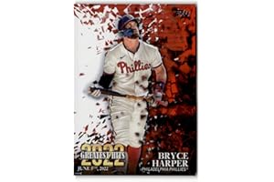 2023 Topps 2022 Greatest Hits #22GH-12 Bryce Harper Philadelphia Phillies Baseball Trading Card