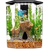 imagitarium by Petco Plastic Hexagon Betta Aquarium 2.5 Gallon