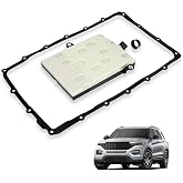 10R80 Ten Speed Transmission Filter and Pan Gasket Kit Compatible with Ford F150 F250 F350 Bronco Explorer Ranger Expedition Mustang Lincoln Navigator 2017-2025, Replaces FT202 HL3Z7A098A FT215