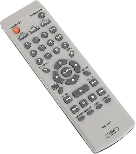 Amazon.com: HCDZ Replacement Remote Control for Pioneer DV-F07 DV